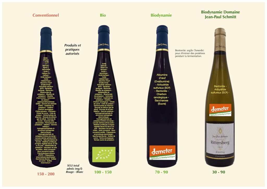 Biodynamischer Wein ohne chemische Zusätze
